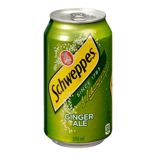 Schweppes Gingerale Soft Drink 355 ml