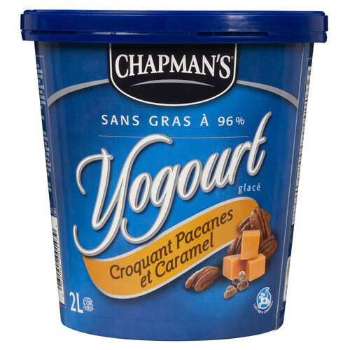 Chapman's Frozen Yogurt Caramel Pecan Crunch 2 L