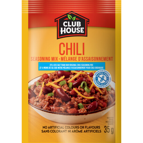 Club House Gluten-Free Seasoning Mix Chili 35 g