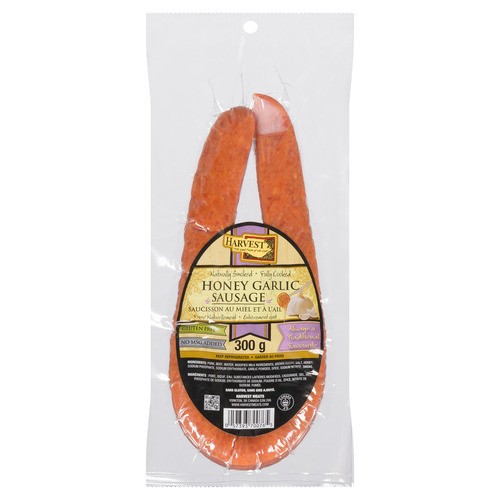 Harvest Meats Gluten-Free Sausage Ring No MSG Honey Garlic 300 g