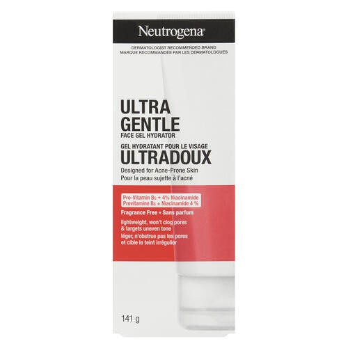 Neutrogena Ultra Gentle Face Gel Hydrator 141 g