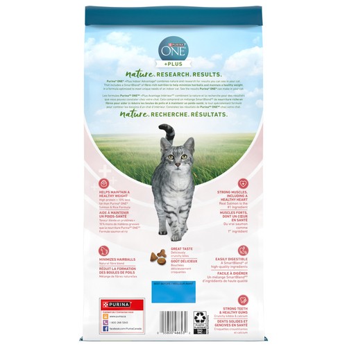 Purina One Indoor Advantage Dry Cat Food Salmon 1.8 kg