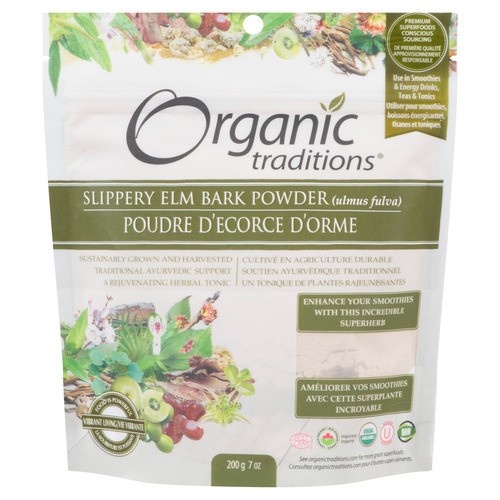 Organic Traditions Slippery Elm Bark Powder 200 g