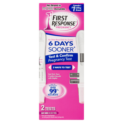 First Response Test & Confirm Pregnancy Test 2 EA