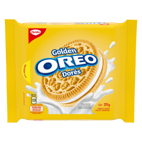 Oreo Sandwich Cookies Golden 270 g