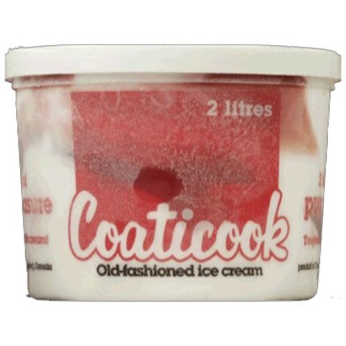 Coaticook Gluten-Free Ice Cream Cherry Cheesecake 2 L