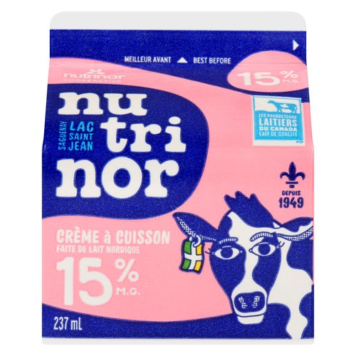 Nutrinor 15% Cooking Cream 237 ml