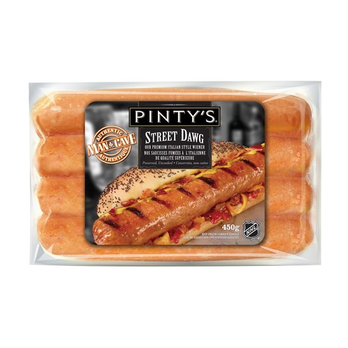 Pinty's Wieners Street Dawg Italian Style 450 g