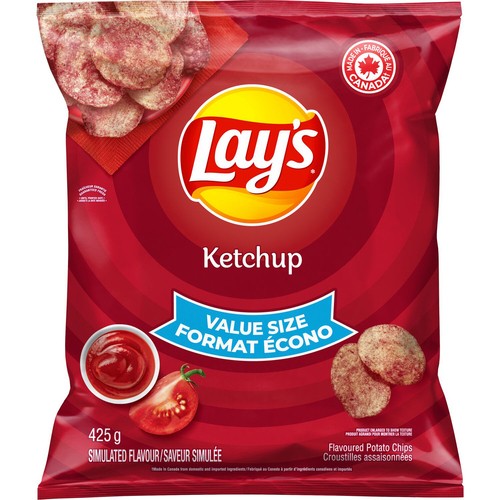 Lay’s Potato Chips Ketchup Flavoured Value Size 425 g