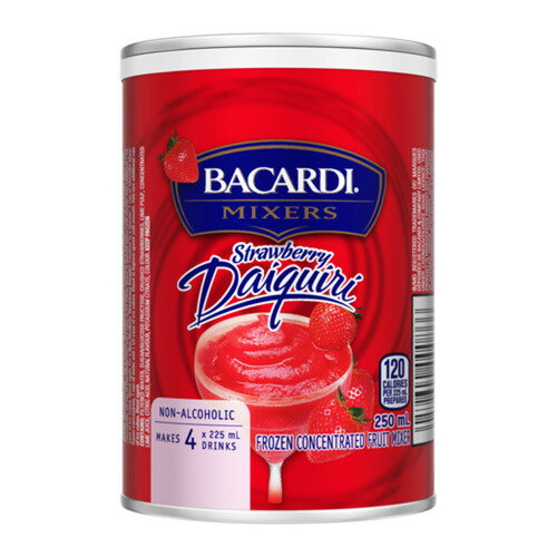 Bacardi Frozen Mixers Strawberry Daiquiri 250 ml