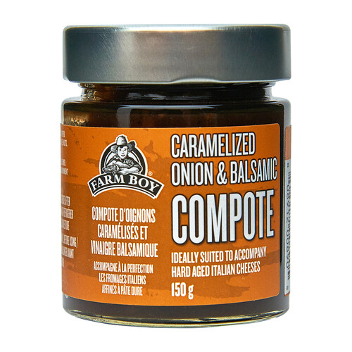 Farm Boy Compote Caramelized Onion & Balsamic 150 g