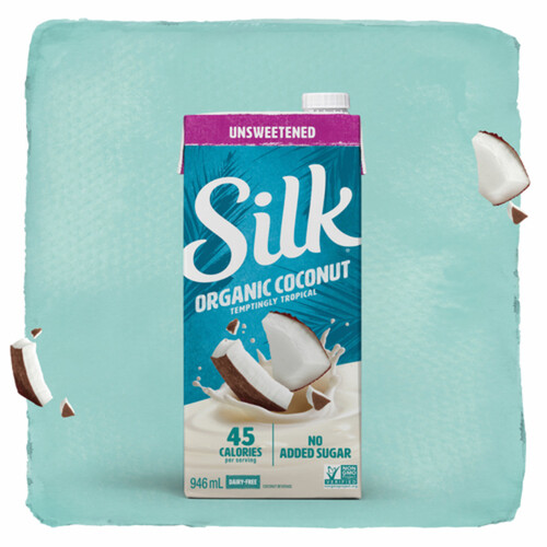 Silk Organic Dairy-Free Coconut Beverage Unsweetened 946 ml