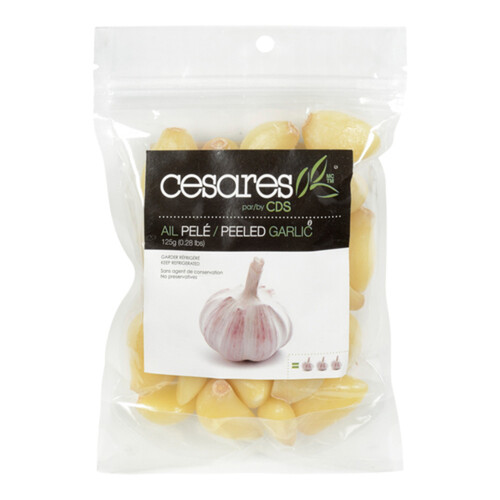 Cesares Peeled Garlic 125 g