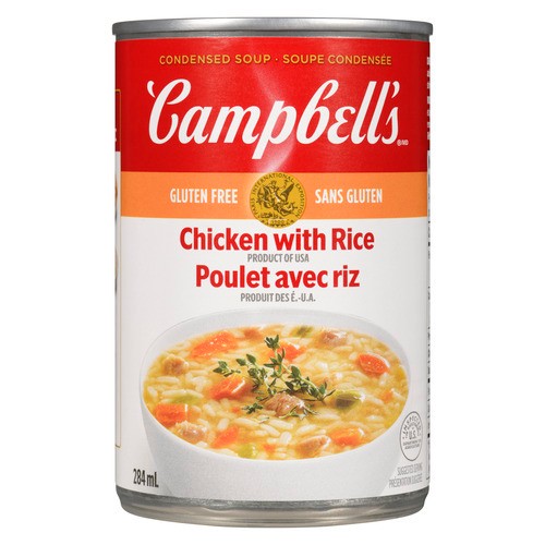 Campbell's Condensed Soup Chicken With Rice 284 ml