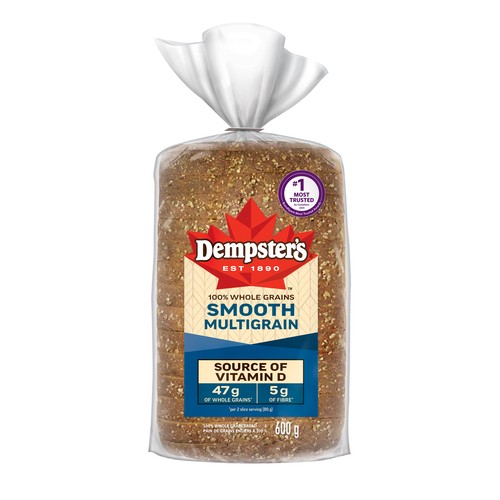 Dempster’s Whole Grains Bread Smooth Multigrain 600 g