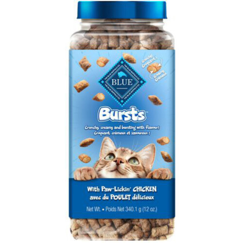 Blue Buffalo Bursts Cat Treats Crunchy Chicken 340 g