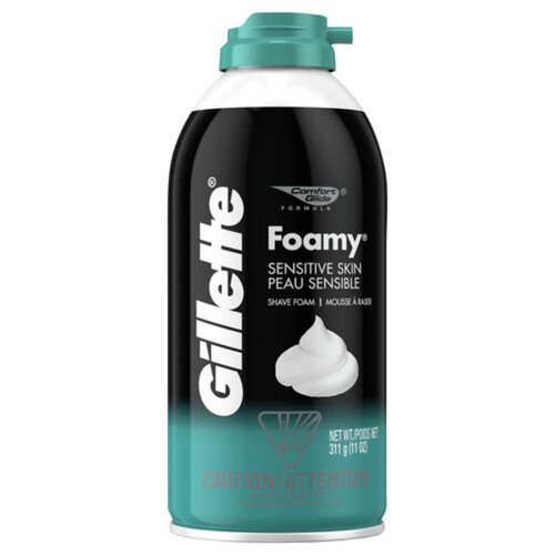 Gillette Foamy Shave Foam For Sensitive Skin 311 g