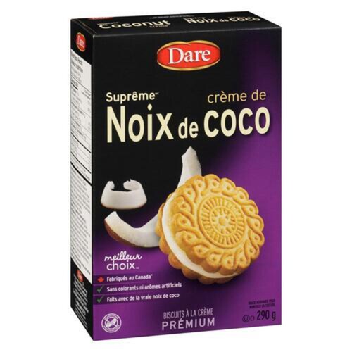Dare Ultimate Peanut-Free Cookies Coconut Creme 290 g