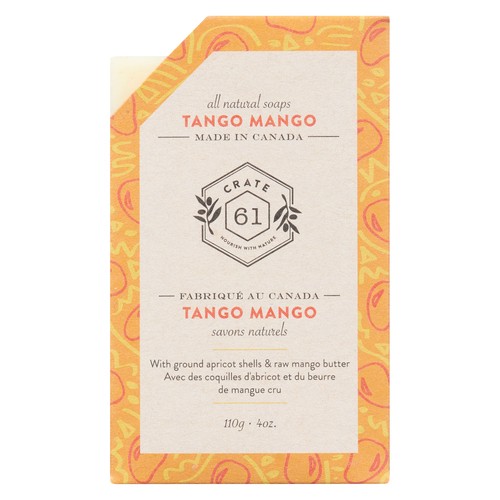 Crate 61 Exfoliant Beard Soap Tango Mango 110 g