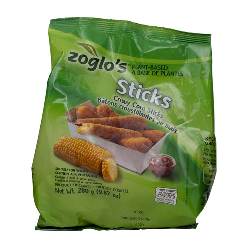 Zoglo's Frozen Crispy Corn Sticks 280 g