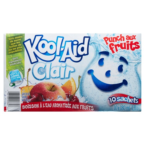 Kool-Aid Juice Jammers Fruit Punch 10 x 180 ml
