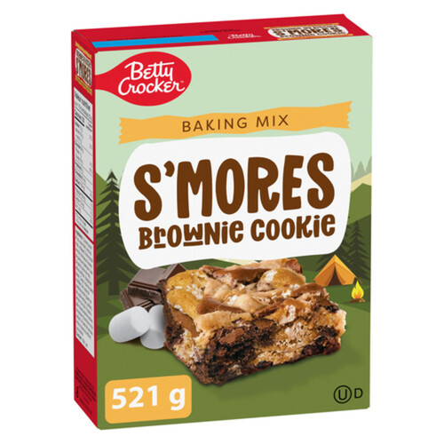 Betty Crocker Brownie Cookie S'mores 521 g