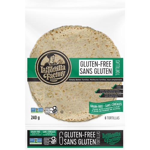 La Tortilla Factory Cassava Tortilla 240 g