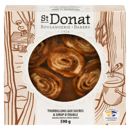 Boulangerie St-Donat Pie Maple Swirls 590 g (frozen)