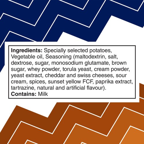 Ruffles Potato Chips Sour Cream'n Bacon 200 g