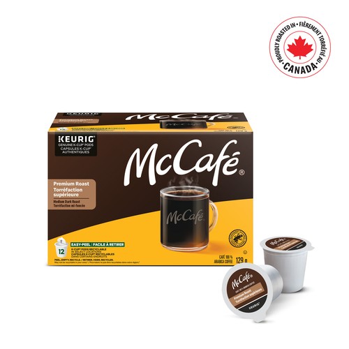 McCafé Coffee Pods Medium Dark Roast 12 K-Cups 129 g