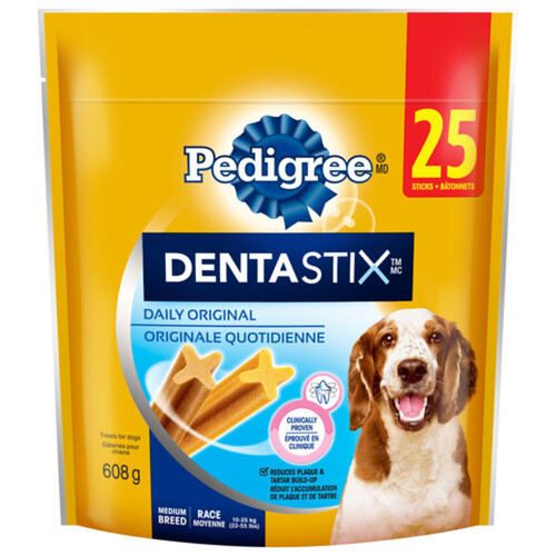 Pedigree Dentastix Oral Care Medium Adult Dog Treats Original 608 g