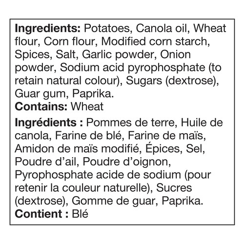 McCain Frozen Fries Masala 650 g