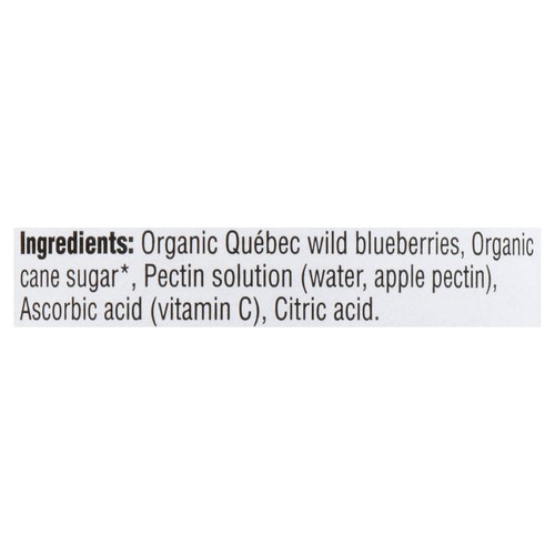 Crofters Organic Premium Fruit Spread Wild Blueberry 383 ml