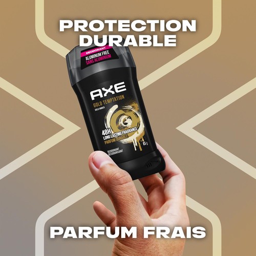 Axe Antiperspirant Stick Gold Temptation For Long Lasting Sweat Protection 76 g