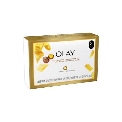 Olay Soap Bar Ultra Moisture Shea Butter 8 Count 720 g