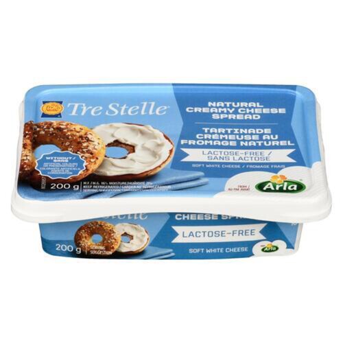Tre Stelle Natural Cream Cheese Lactose-Free 200 g