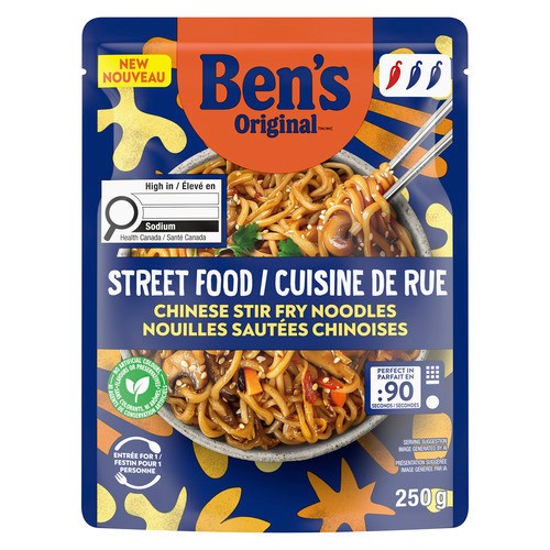 Ben's Original Street Food Noodles Chinese Stir Fry 250 g