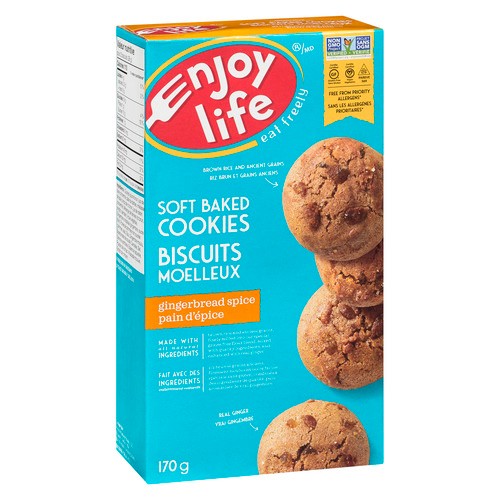 Enjoy Life Gluten-Free Cookies Soft Baked Gingerbread Spice 170 g