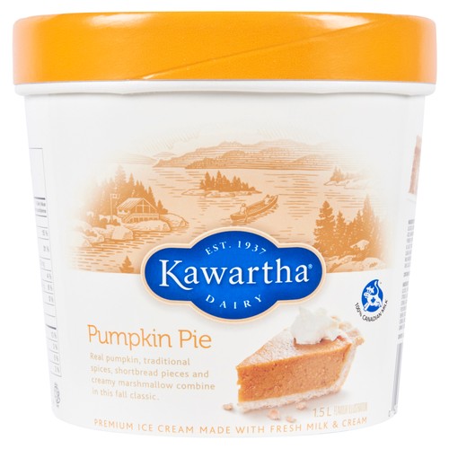 Kawartha Dairy Ice Cream Pumpkin Pie 1.5 L