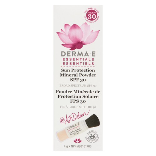 Derma E Sun Protection Mineral Powder SPF 30  4 g
