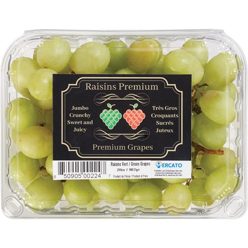 Premium Grapes Green 908 g