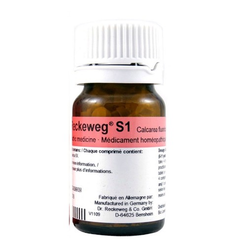 Dr Reckeweg  S1 Calcarea Fluoride Homeopathic Medicine 200 EA