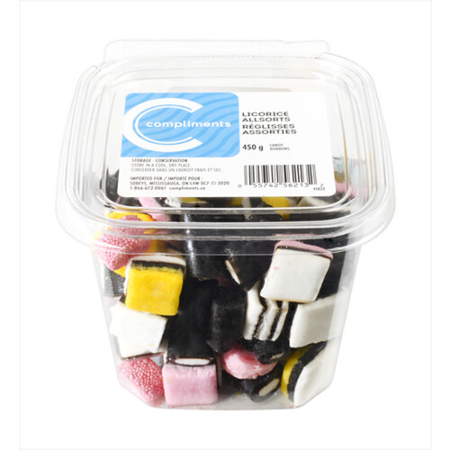 Compliments Licorice All Sorts 450 g