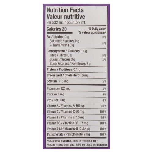 Roar Organic Enhanced Water Blueberry Acai 532 ml (bottle)