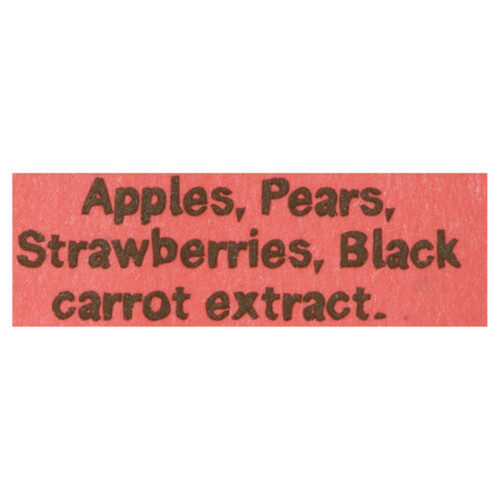 Bear Fruit & Vegetables Rolls Strawberry Fraise 100 g