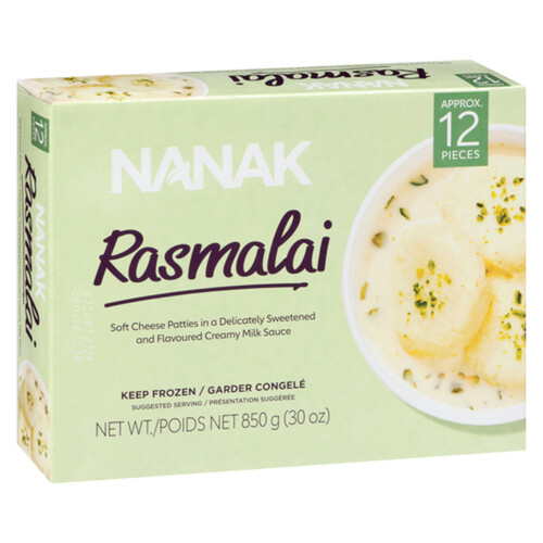 Nanak Rasmalai Ethnic Indian Dessert 850 g