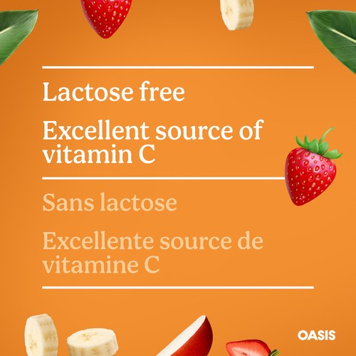 Oasis Smoothie Strawberry Banana 1.6 L