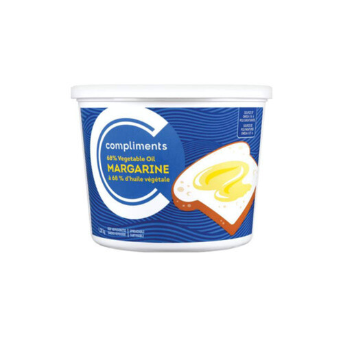 Compliments Margarine with 68% Vegetable Oil 1.28 kg