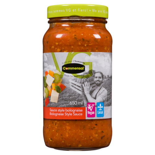 Commensal Pasta Sauce Bolognese Style 650 ml