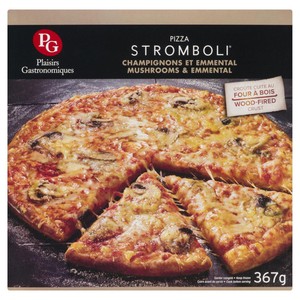 Plaisirs Gastronomiques Stromboli Pizza aux champignons et fromage emmental 367 g
